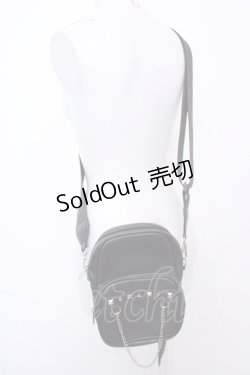 画像1: Jamie エーエヌケー / チェーンポシェット  クロ O-25-08-14-048-LO-BG-IG-ZT-K021