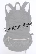 m petit by misako / TT AM リボンフラップ リュックサック  クロ O-25-08-14-051-LO-BG-IG-OS