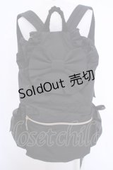 m petit by misako / TT AM リボンフラップ リュックサック  クロ O-25-08-14-051-LO-BG-IG-OS