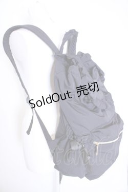 画像2: m petit by misako / TT AM リボンフラップ リュックサック  クロ O-25-08-14-051-LO-BG-IG-OS