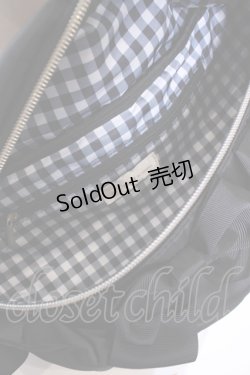 画像3: m petit by misako / リボンボディバッグ  クロ O-25-08-14-052-LO-BG-IG-ZT0819B