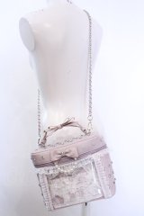 Amavel / 確定ファンサのおまじないビジューキルティングバニティBag バッグ  ピンク O-25-08-14-053-CA-BG-IG-OS
