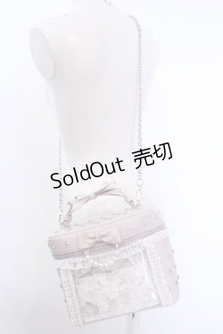 画像1: Amavel / 確定ファンサのおまじないビジューキルティングバニティBag バッグ  ピンク O-25-08-14-053-CA-BG-IG-ZT-K021