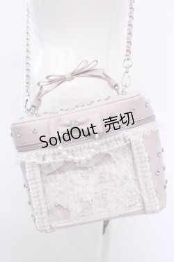 画像2: Amavel / 確定ファンサのおまじないビジューキルティングバニティBag バッグ  ピンク O-25-08-14-053-CA-BG-IG-ZT-K021