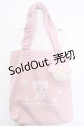 m petit by misako / サンリオキャラクターズコラボ トートバッグ  ピンク O-25-08-14-054-LO-BG-IG-OS