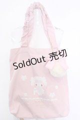 m petit by misako / サンリオキャラクターズコラボ トートバッグ  ピンク O-25-08-14-054-LO-BG-IG-OS