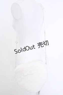 画像1: m petit by misako / AMハートガタSLD  シロ O-25-08-14-055-LO-ZA-IG-OS