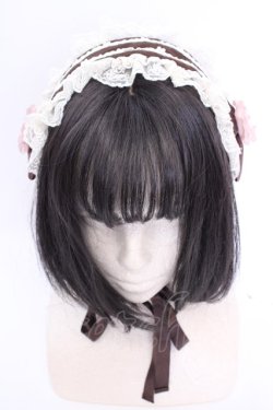 画像1: Innocent World / マジョリーヘッドドレス  ブラウン O-25-08-14-008-IW-AC-IG-OS