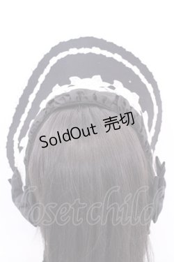 画像3: Chantilly / ハーフボンネット  クロ×シロ O-25-08-14-009-EL-AC-IG-OS