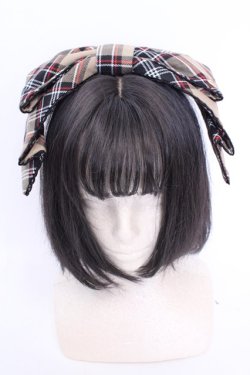 画像1: Angelic Pretty / Dollヒロインリボンコーム  ベージュ O-25-08-14-010-AP-ZA-IG-OS