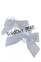 Amavel / Jerryfish Aquariumリボンクリップ  ブルー O-25-08-14-011-CA-AC-IG-OS