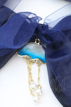 画像2: Amavel / Jerryfish Aquariumリボンクリップ  ブルー O-25-08-14-011-CA-AC-IG-OS