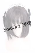 Amavel / サイドリボンレースカチューシャ  クロ×生成り O-25-08-14-002-CA-AC-IG-OS