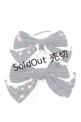 metamorphose / スワンレイクリボンヘアゴム  クロ O-25-08-14-015-ME-AC-IG-OS