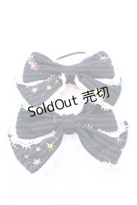 metamorphose / スワンレイクリボンヘアゴム  クロ O-25-08-14-015-ME-AC-IG-OS