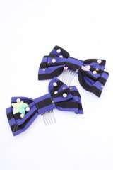 metamorphose / Candy Star Rabbitヘアコーム  レイトブルー O-25-08-14-016-ME-AC-IG-OS