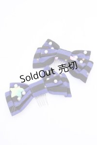 metamorphose / Candy Star Rabbitヘアコーム  レイトブルー O-25-08-14-016-ME-AC-IG-OS