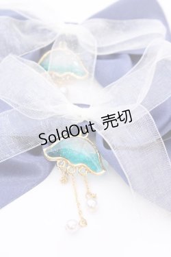 画像2: Amavel / Jerryfish Aquariumリボンクリップ  ネイビー O-25-08-14-017-CA-AC-IG-OS