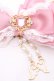 画像2: Amavel / Fairy Dreamダブルリボンクリップ  ピンク O-25-08-14-018-CA-AC-IG-OS (2)