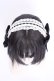 画像2: Amavel / サイドリボンレースカチューシャ  クロ×生成り O-25-08-14-002-CA-AC-IG-OS (2)