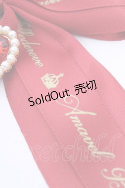 画像3: Amavel / 推しカラーリボンクリップ  アカ O-25-08-14-019-CA-AC-IG-OS