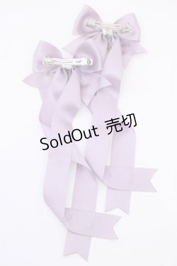 画像3: Amavel / Lunar Phase リボンバレッタ  ラベンダー O-25-08-14-022-CA-AC-IG-OS