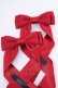 画像2: LOTUS ribbon / ツインテールリボンバレッタ  アカ O-25-08-14-024-EL-AC-IG-OS (2)