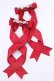 画像3: LOTUS ribbon / ツインテールリボンバレッタ  アカ O-25-08-14-024-EL-AC-IG-OS (3)