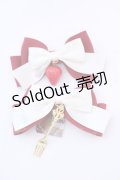 Amavel / Buffet de Fraisesリボンクリップ  アカ O-25-08-14-025-CA-AC-IG-OS
