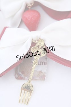 画像2: Amavel / Buffet de Fraisesリボンクリップ  アカ O-25-08-14-025-CA-AC-IG-OS