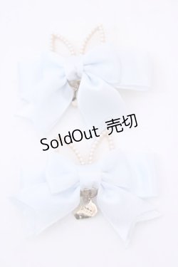 画像3: LIZ LISA / バニードット4つセットクリップ  サックス O-25-08-14-028-LO-ZA-IG-OS