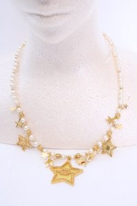 BABY,THE STARS SHINE BRIGHT / 天体のHarmonia お星様ネックレス  イエロー O-25-08-14-031-BA-AC-IG-OS