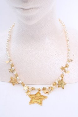 画像1: BABY,THE STARS SHINE BRIGHT / 天体のHarmonia お星様ネックレス  イエロー O-25-08-14-031-BA-AC-IG-OS