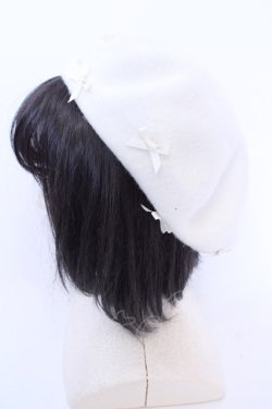 画像2: m petit by misako / サンリオプチリボンベレー  オフ O-25-08-14-034-LO-AC-IG-OS