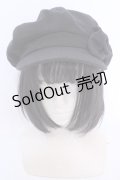 MA*RS / リボンキャスケット  クロ O-25-08-14-036-EL-AC-YM-OS