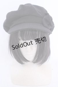 MA*RS / リボンキャスケット  クロ O-25-08-14-036-EL-AC-YM-OS