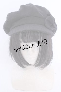 画像1: MA*RS / リボンキャスケット  クロ O-25-08-14-036-EL-AC-YM-OS