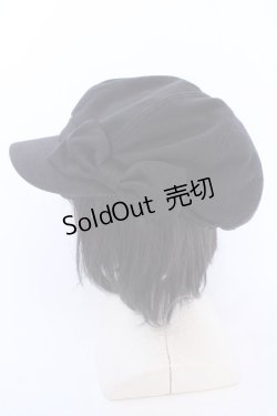 画像2: MA*RS / リボンキャスケット  クロ O-25-08-14-036-EL-AC-YM-OS