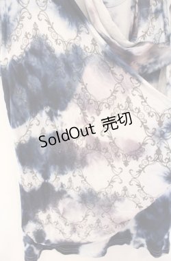 画像2: STEAM / タイダイドレープTシャツ  ブルー O-25-08-16-032-HN-TO-OW-OS