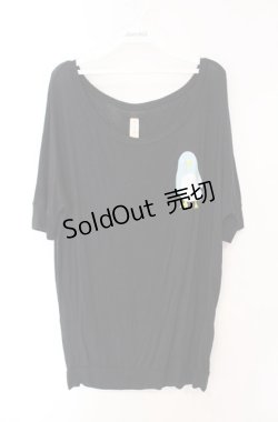 画像1: 西麻布サーカス団 / カートのTシャツ  ブラック O-25-08-16-033-PU-TO-OW-ZS