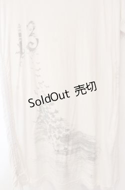 画像2: h.NAOTO / 13ptサイドドロストカットソー  ホワイト O-25-08-16-038-HN-TO-OW-OS