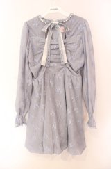 Swankiss / TS lady lacy O/P　ワンピース F サックス O-25-08-16-043-CA-OP-OW-OS