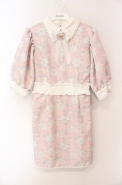 画像1: Swankiss / EK J/Q frill O/P　ワンピース F ピンク O-25-08-16-044-CA-OP-OW-OS