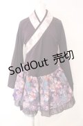 Qutie Frash / 振袖着物ワンピース  パープル O-25-08-16-046-QU-CO-OW-OS