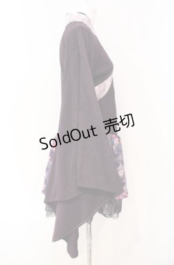 画像3: Qutie Frash / 振袖着物ワンピース  パープル O-25-08-16-046-QU-CO-OW-OS