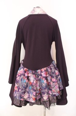 画像4: Qutie Frash / 振袖着物ワンピース  パープル O-25-08-16-046-QU-CO-OW-OS