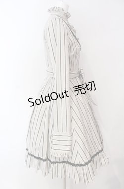 画像3: Victorian maiden / レジメンタルストライプドレス  シナモン O-25-08-16-004-CL-OP-IG-OS