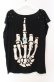 画像2: GLAVIL / プリントスタッズカットソー  ブラック O-25-08-16-051-PU-TO-IG-OS (2)