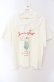 画像1: axes femme / 襟付クリームソーダ柄Tシャツ F アイボリー O-25-08-16-054-AX-TS-OW-OS (1)