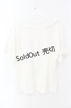 画像3: axes femme / 襟付クリームソーダ柄Tシャツ F アイボリー O-25-08-16-054-AX-TS-OW-OS